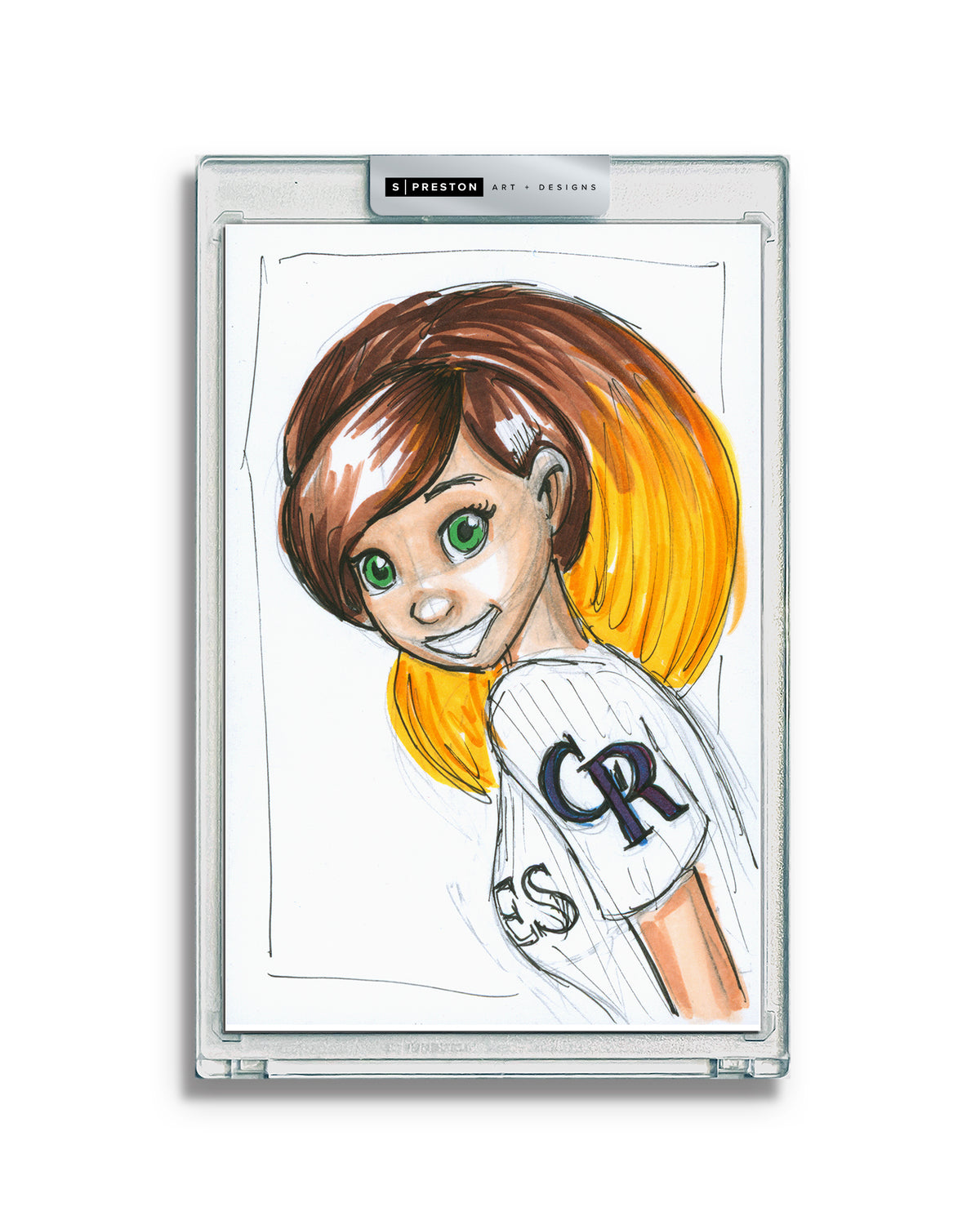 WinS® Every Day Konni Mackenzie Original Art Card Slab 2025-04-16