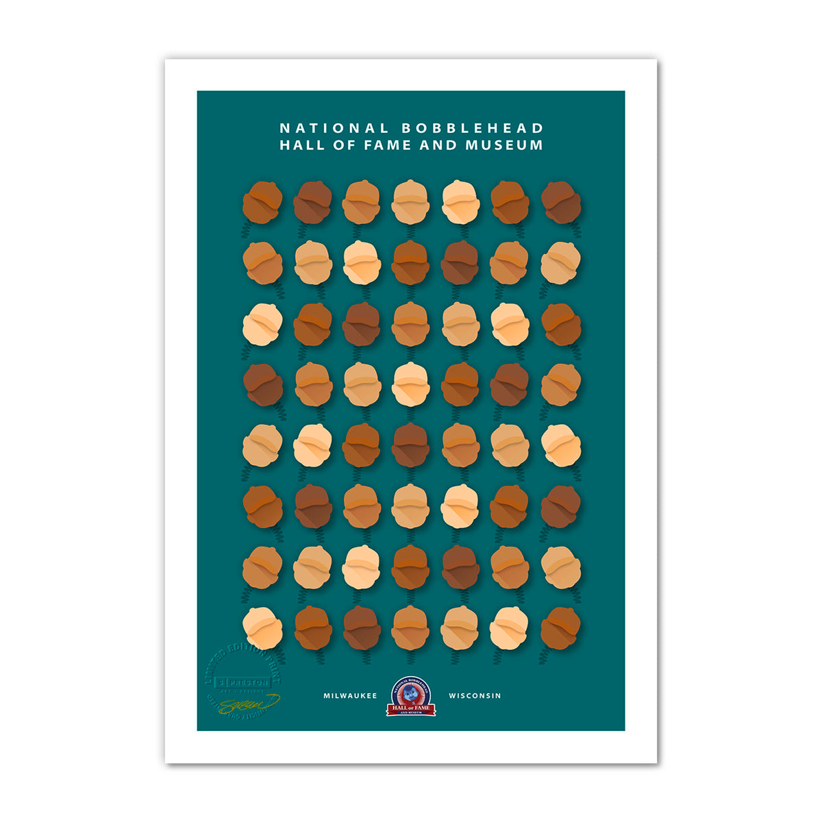 Minimalist Bobblehead Museum