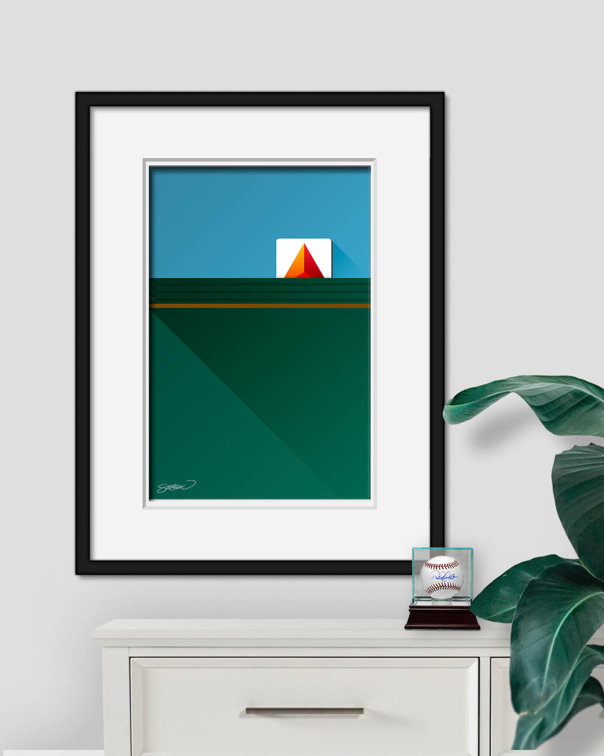 Minimalist Fenway Park Art Print