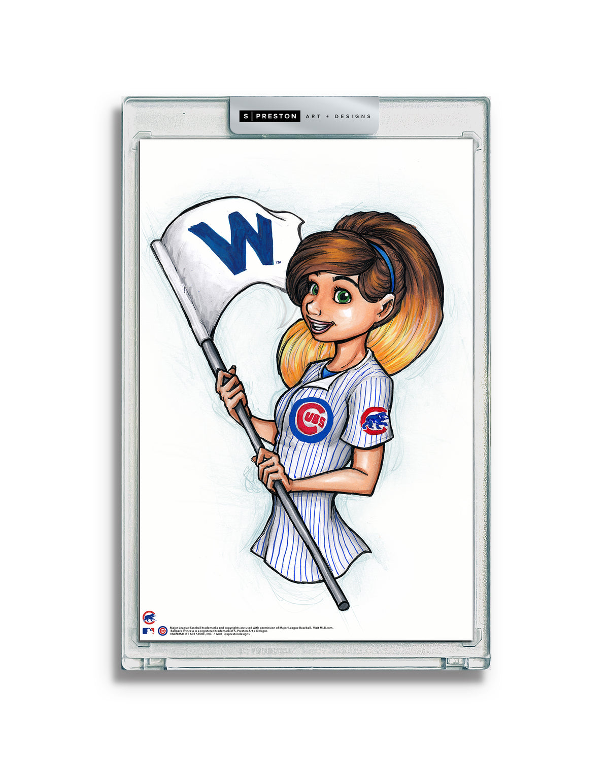 WinS® Cubs Konni Mackenzie Limited Edition Art Card Slab