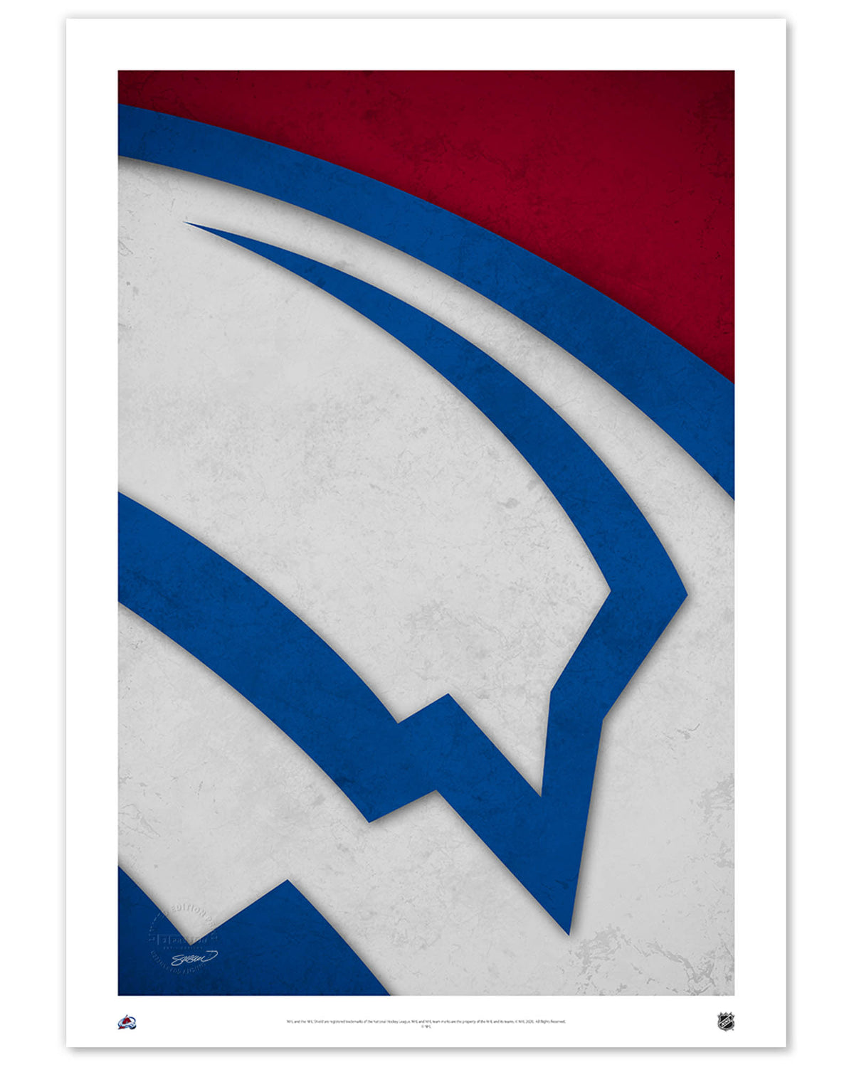 Minimalist Logo - Colorado Avalanche
