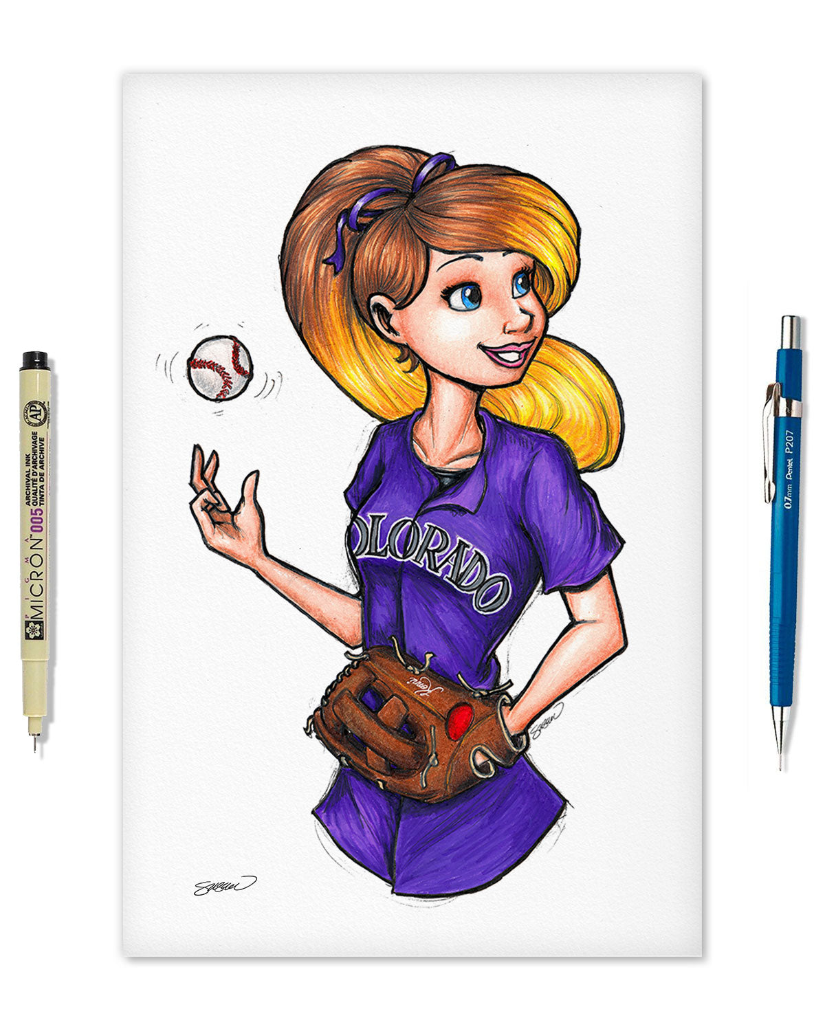 WinS® She Can Pitch - Rockies - Konnie Mackenzie