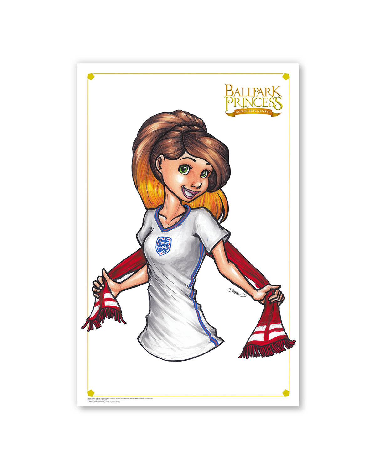 WinS® Three Lions Supporter - Konni Mackenzie
