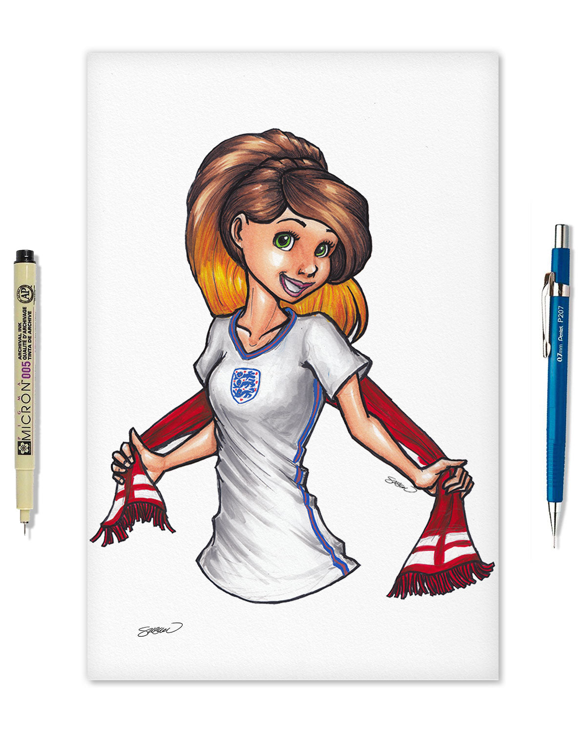 WinS® Three Lions Supporter - Konni Mackenzie
