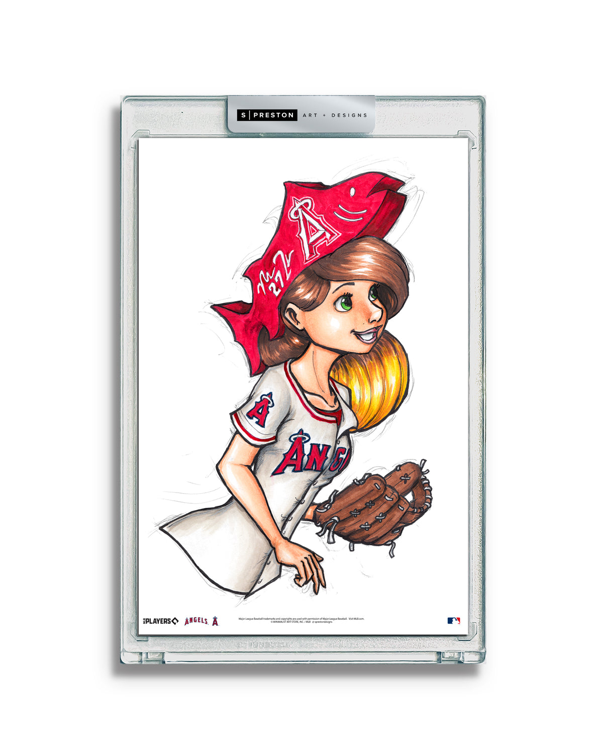 WinS® Angels Konni Mackenzie Limited Edition Art Card Slab