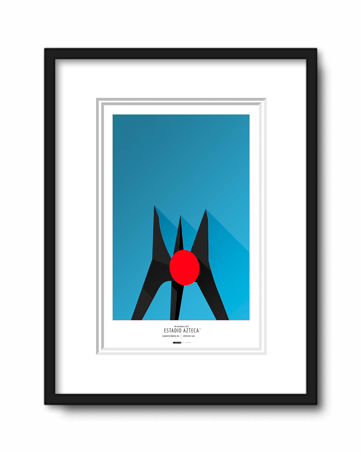 Minimalist Aztec Stadium