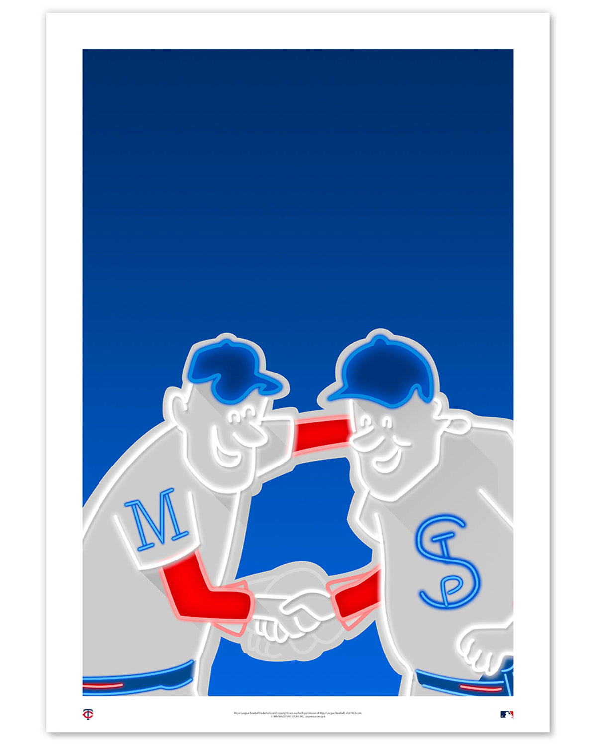 Minimalist Target Field Art Print
