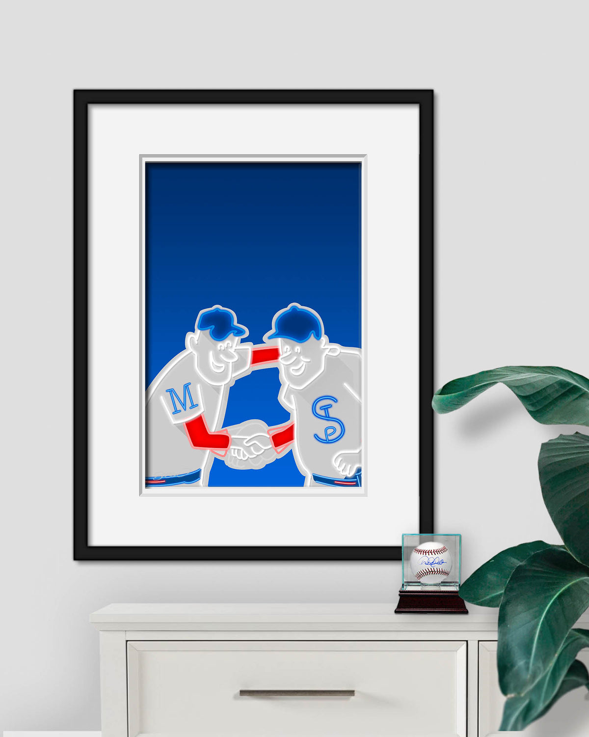 Minimalist Target Field Art Print