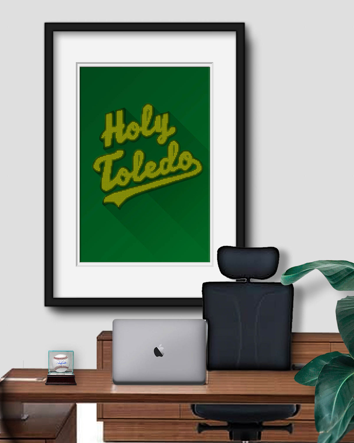 Minimalist Oakland Coliseum (Holy Toledo)