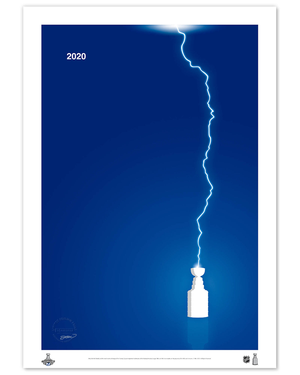 Minimalist Stanley Cup 2020 Limited Edition Art Print