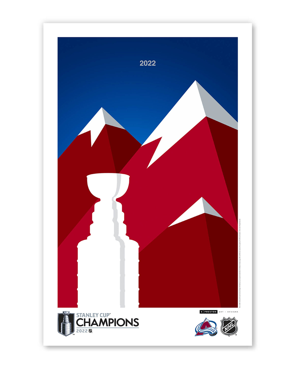 Minimalist Stanley Cup 2022 Limited Edition Art Print