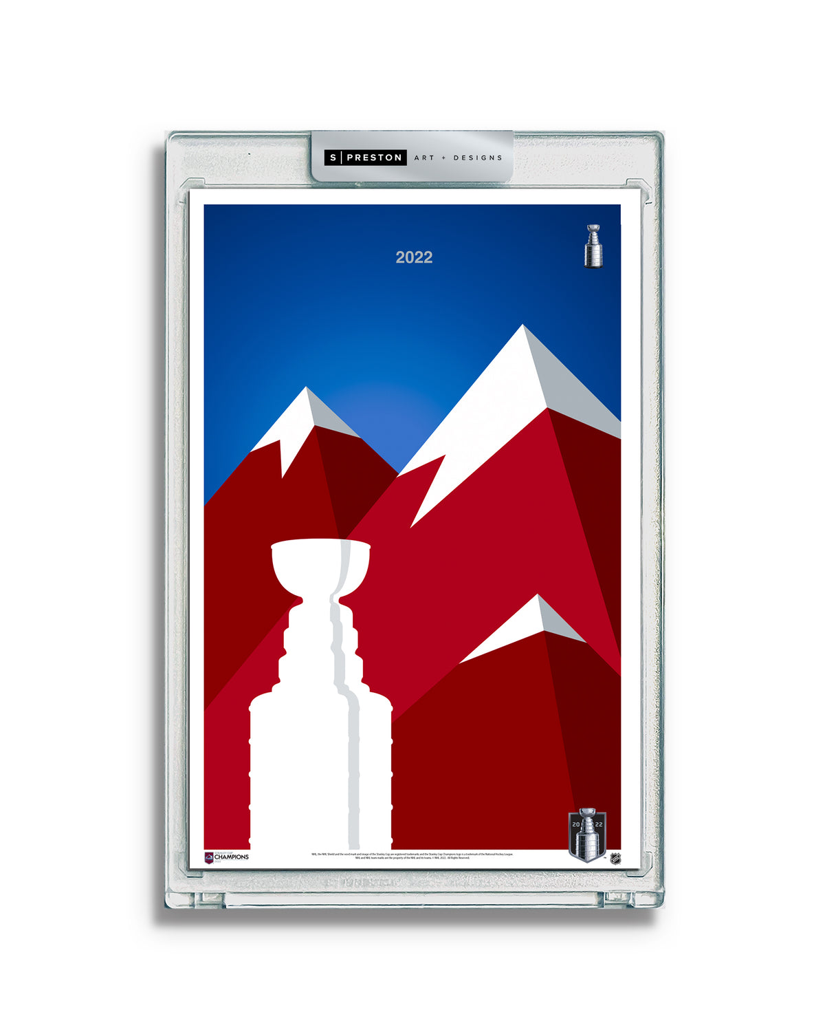 Minimalist Stanley Cup 2022 Limited Edition Art Card Slab