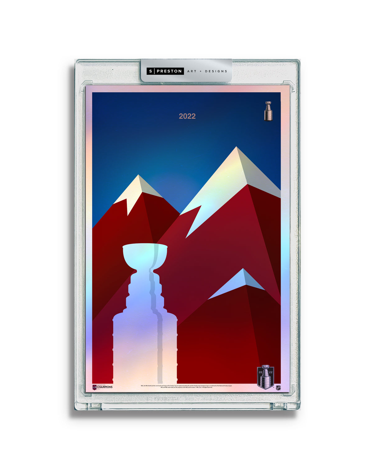 Minimalist Stanley Cup 2022 Limited Edition Art Card Slab