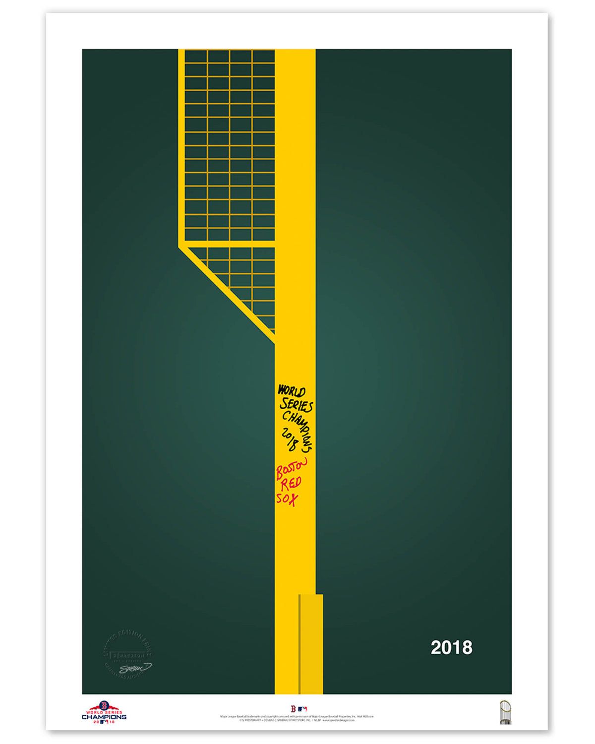 Minimalist World Series 2018 Limited Edition Art Print