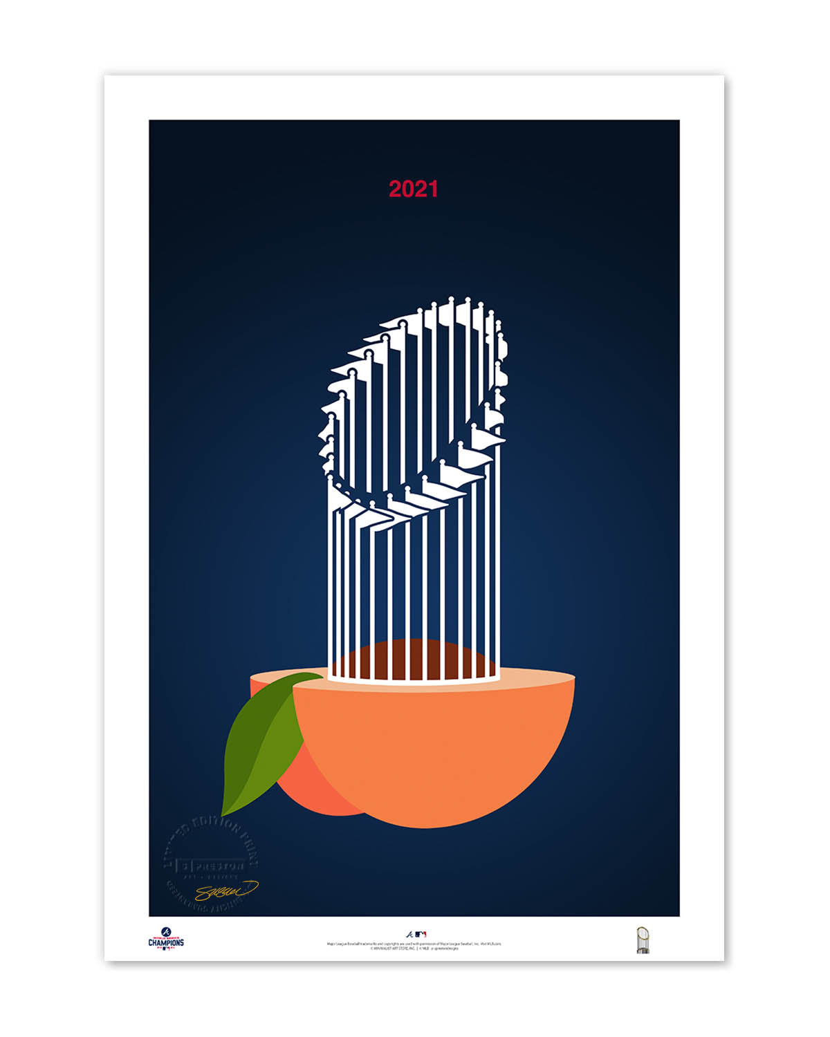 Minimalist World Series 2021 Limited Edition Art Print