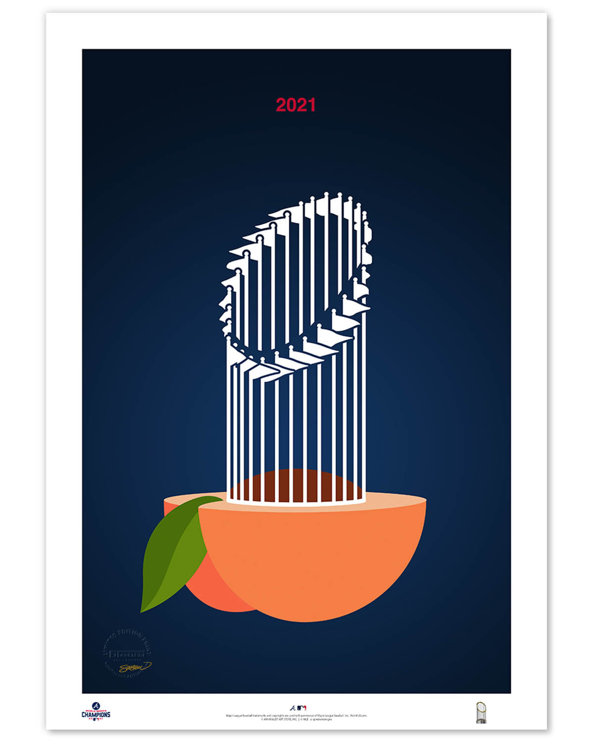 Minimalist World Series 2021 Limited Edition Art Print