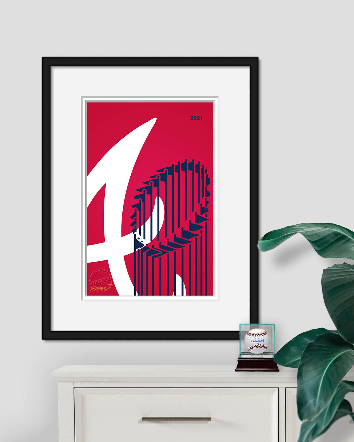 Minimalist World Series 2021 Limited Edition Art Print