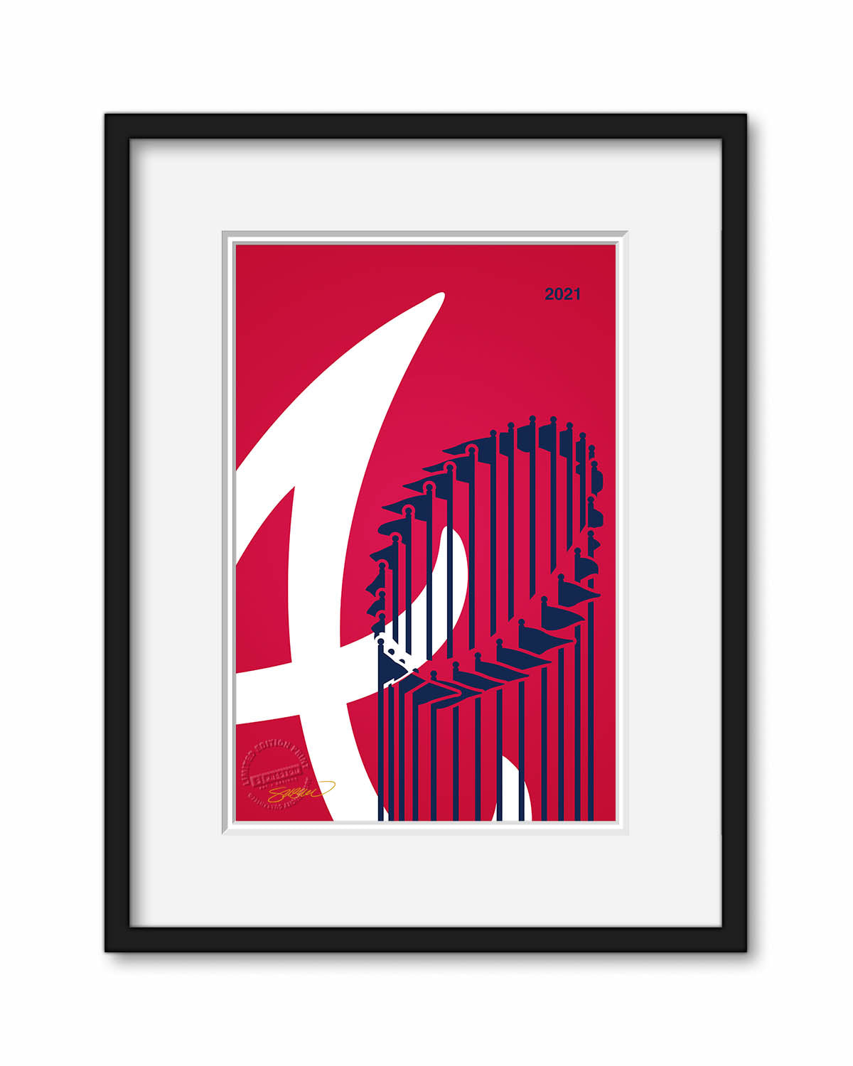 Minimalist World Series 2021 Limited Edition Art Print