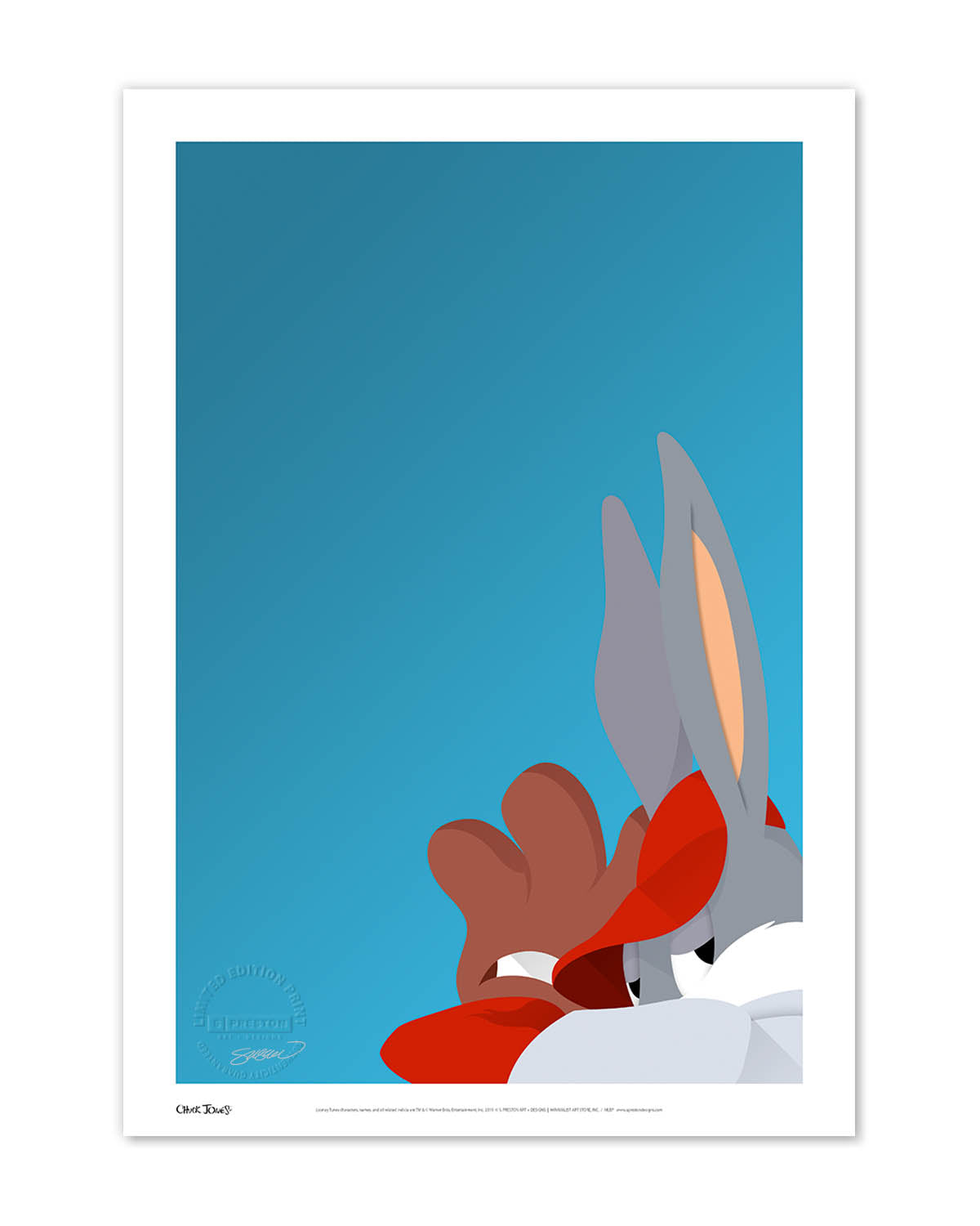 Baseball Bugs - Minimalist Looney Tunes