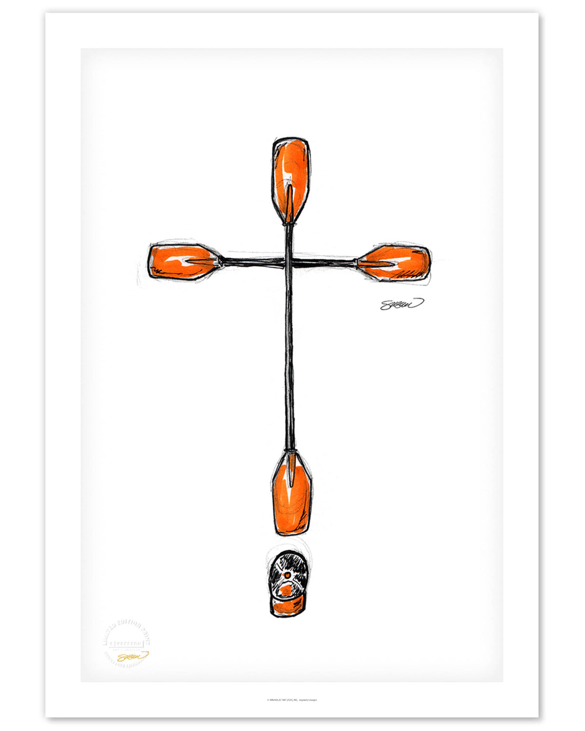 Remembering Willie McCovey Tribute Sketch Print