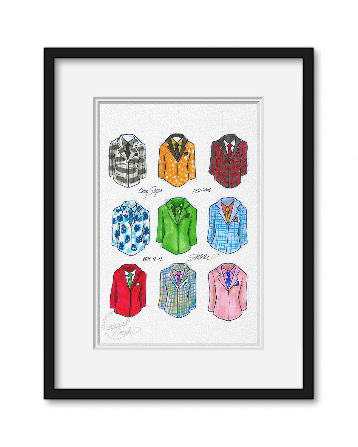 Remembering Craig Sager Tribute Sketch