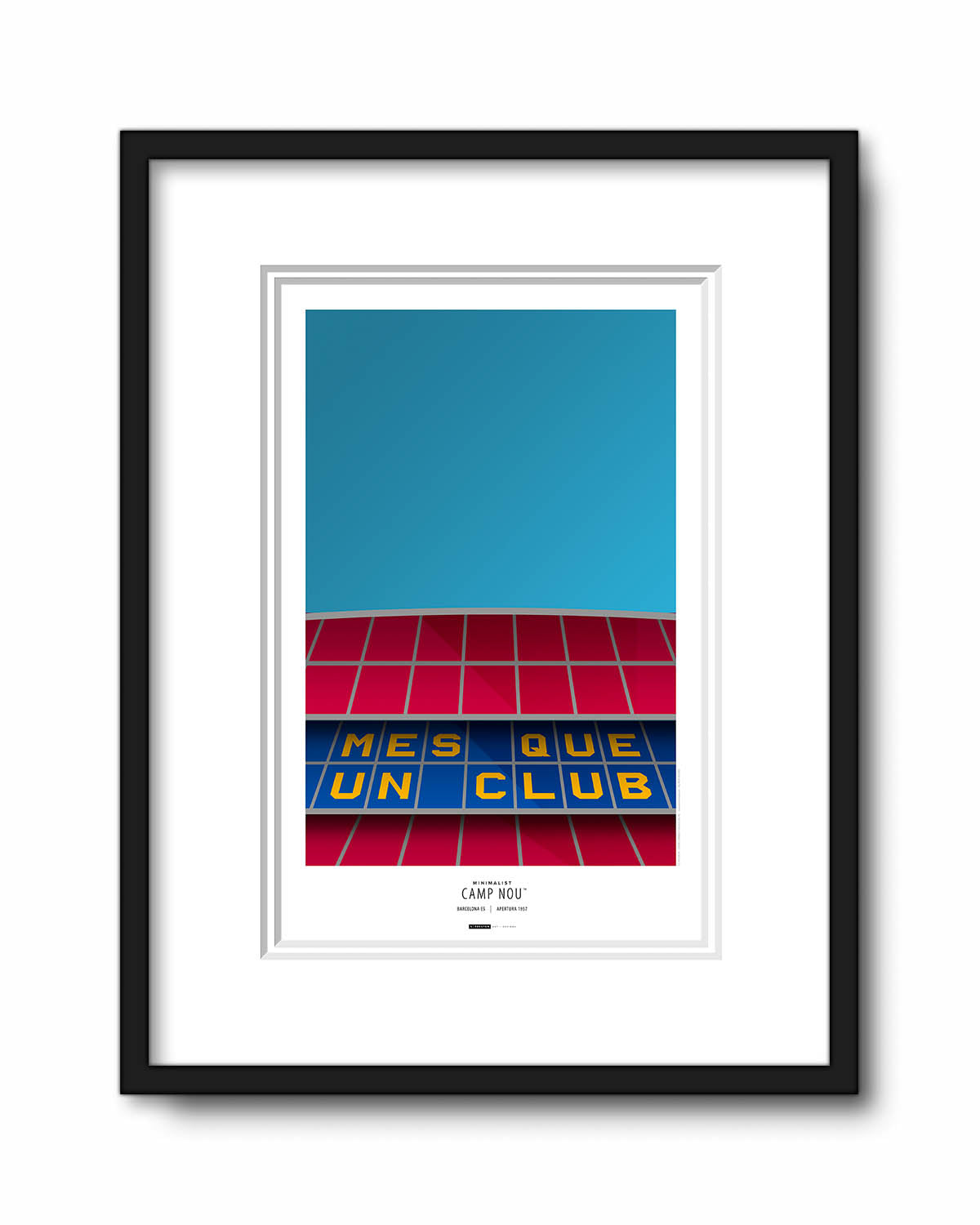 Minimalist Camp Nou
