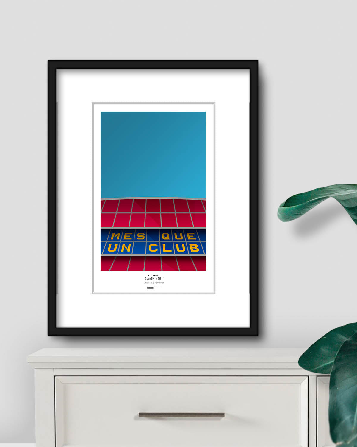 Minimalist Camp Nou