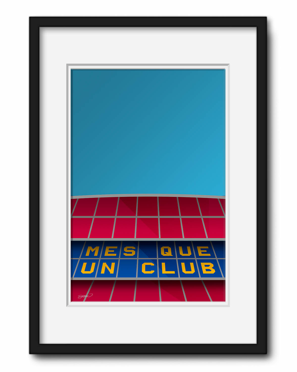 Minimalist Camp Nou