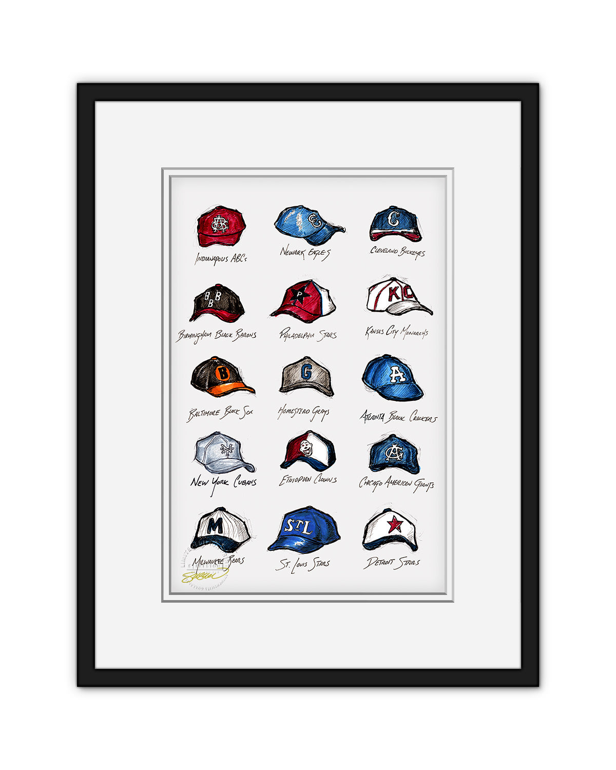 Tip Your Cap Sketch Print