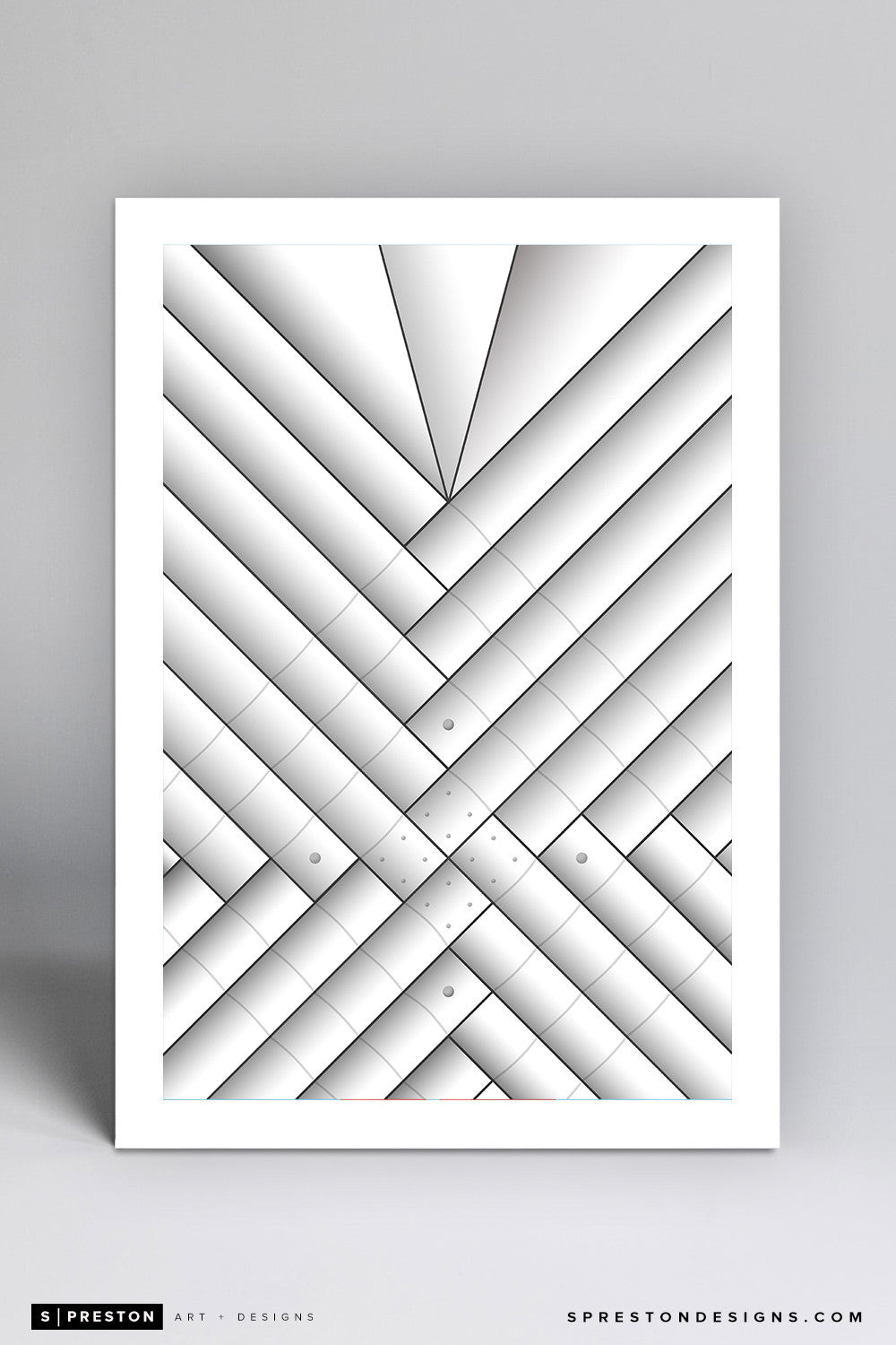 Minimalist Metrodome Art Print - Minnesota Twins - S. Preston Art + Designs