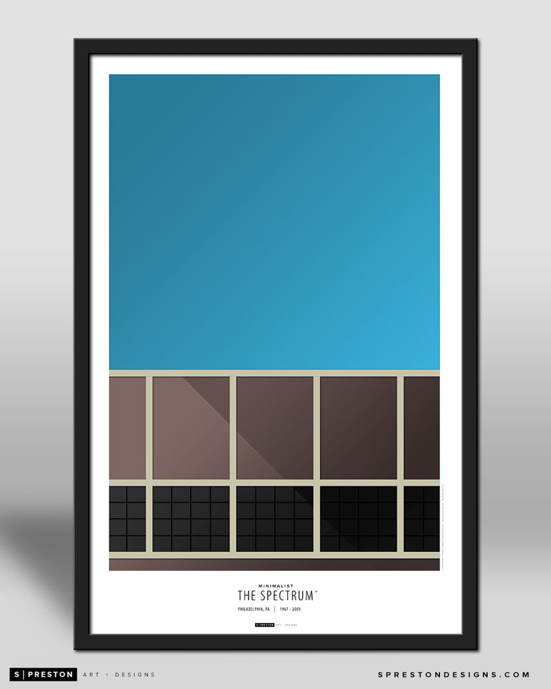 Minimalist Spectrum Poster Print Philadelphia Flyers - S Preston