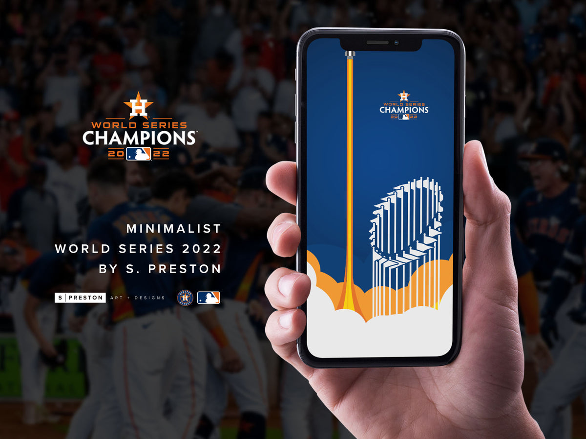 Minimalist World Series 2022 Phone Background