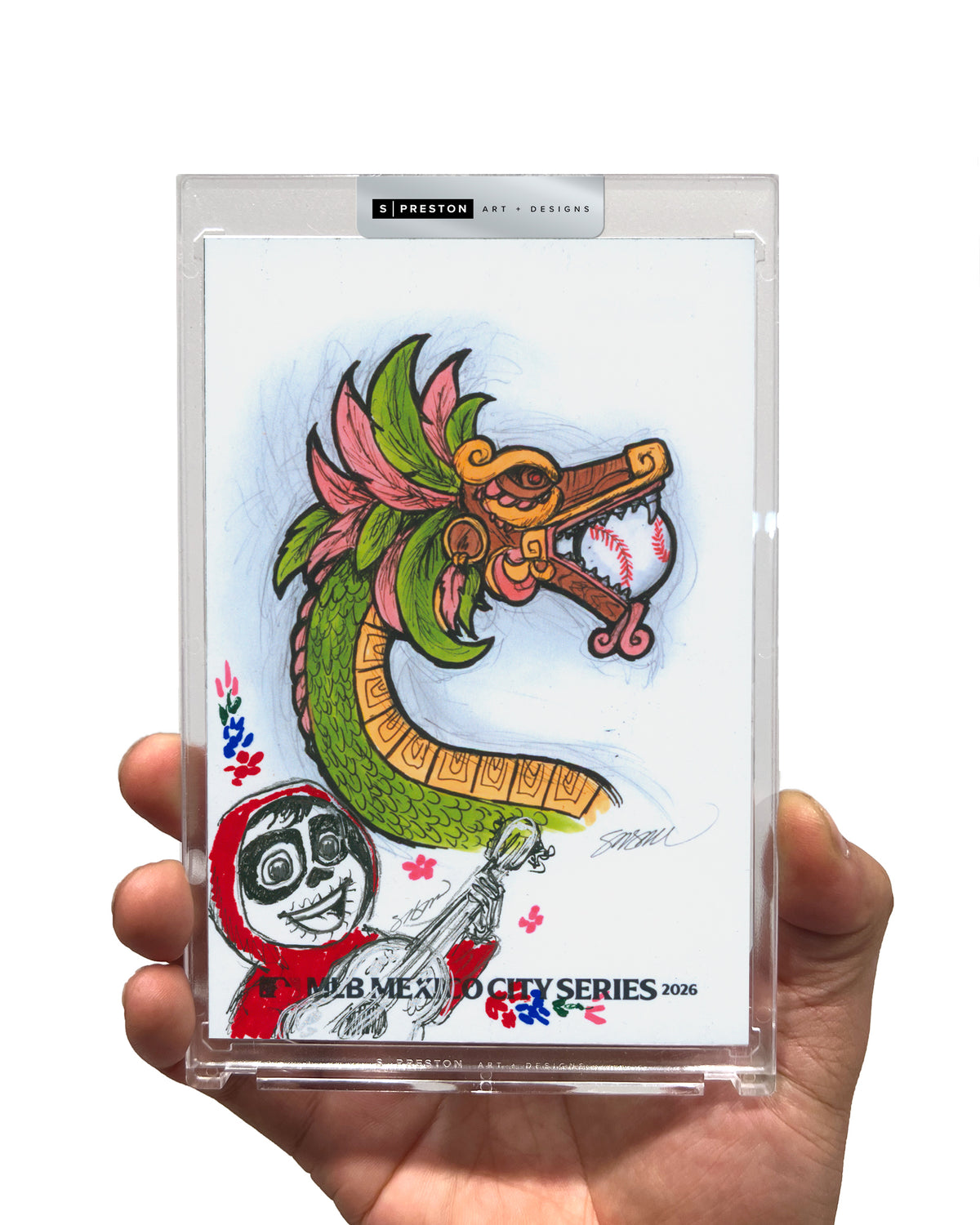 2026 MLB Mexico City Series Sketch Limited Edition Art
