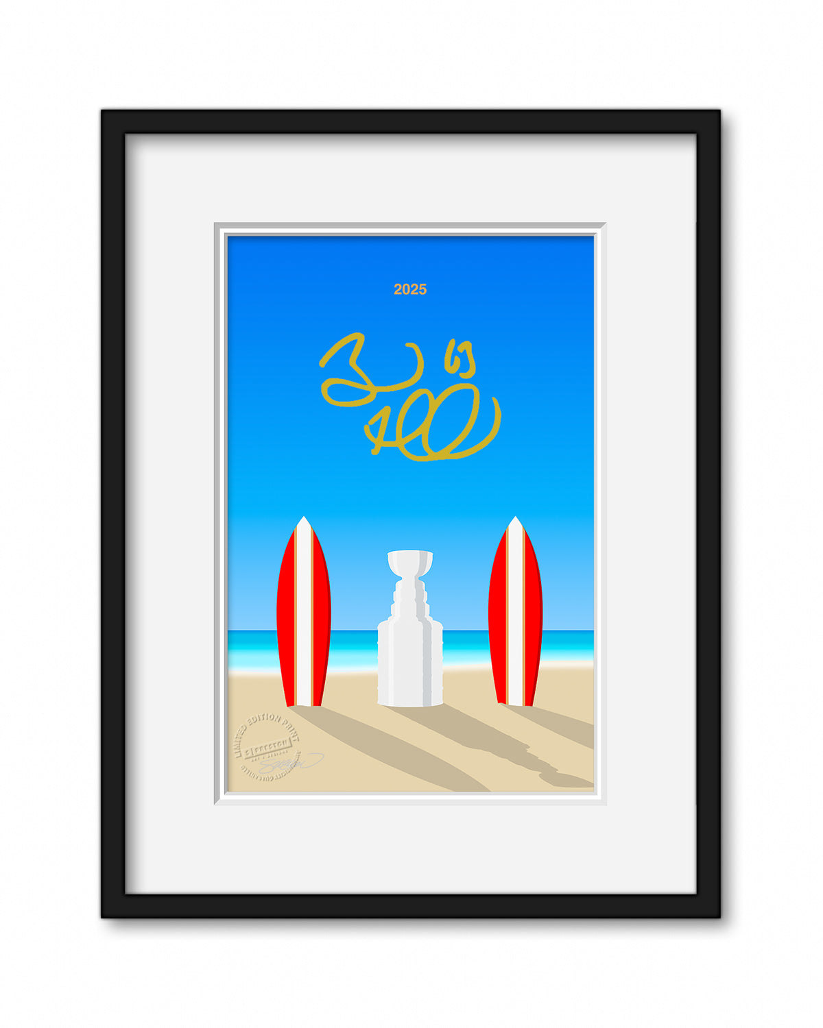 Minimalist Stanley Cup 2025 Limited Edition Fine Art Print