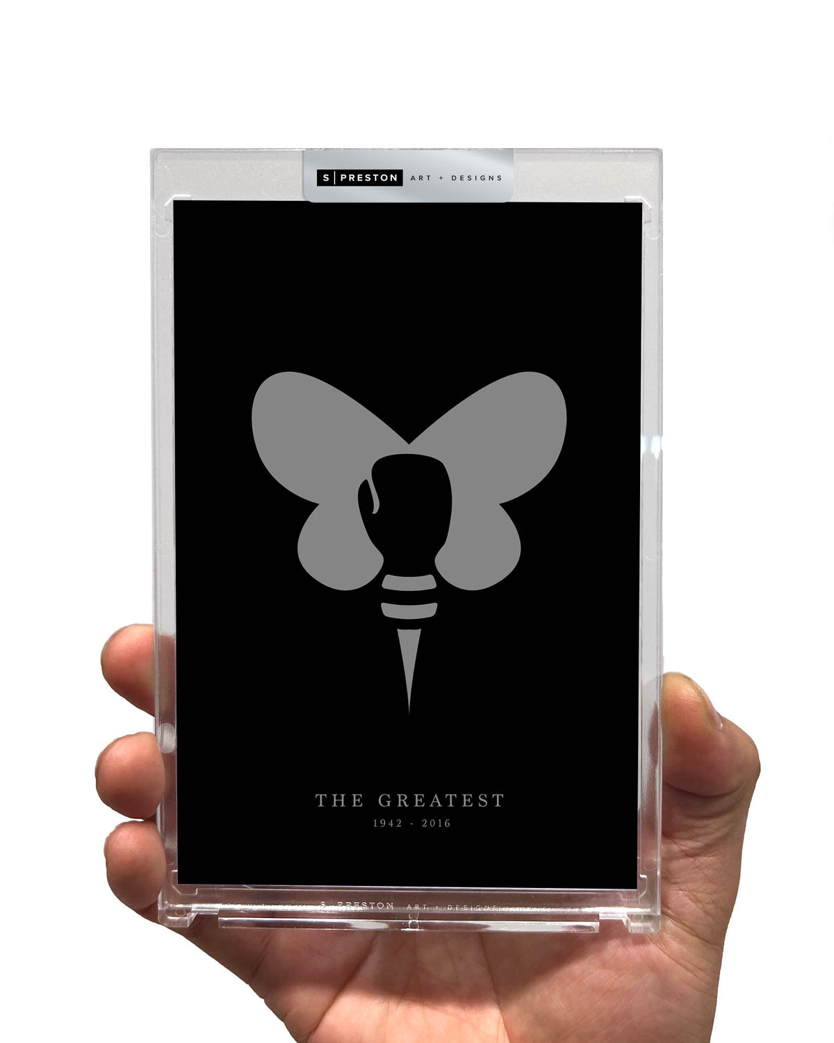 The Greatest - Minimalist Ali Tribute Slab