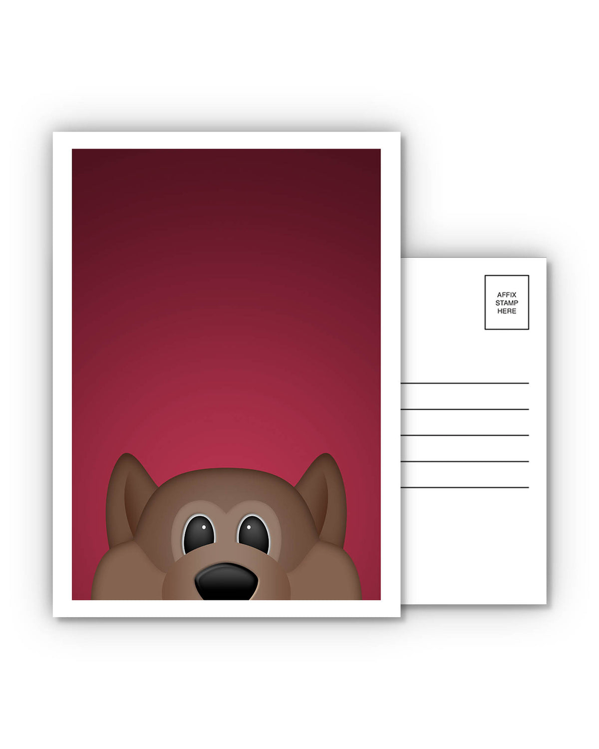 Postcards - Minimalist Mascots POS