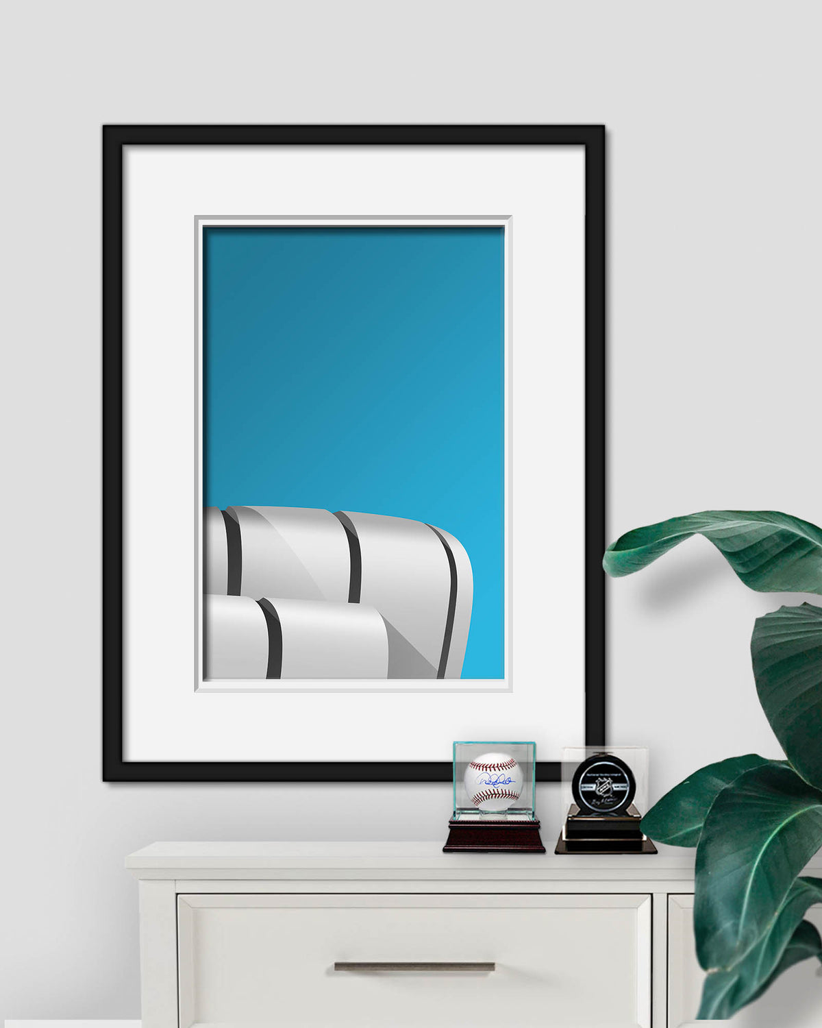 Minimalist State Farm Stadium Art Print