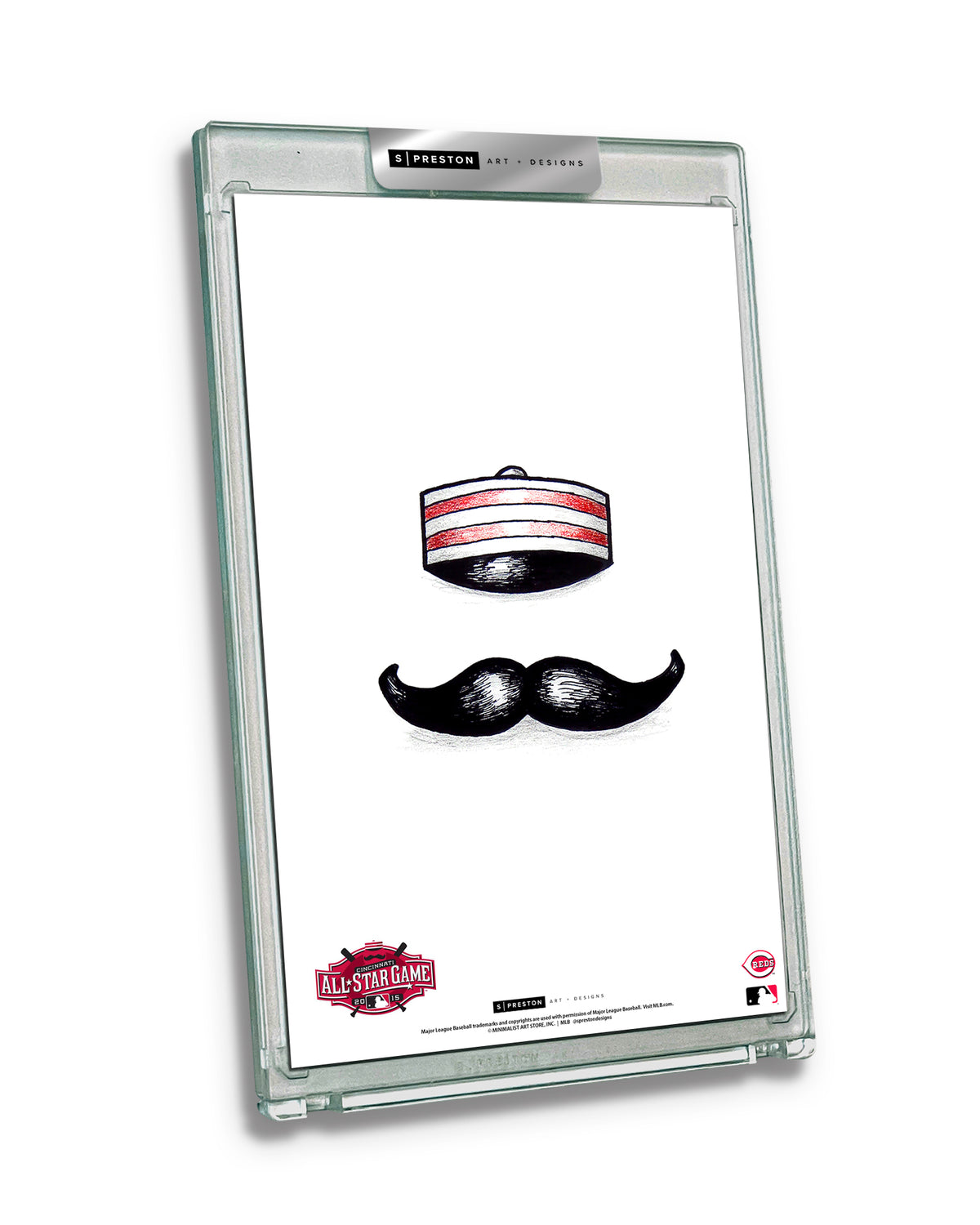 2015 MLB All-Star Game Sketch Art Card Slab