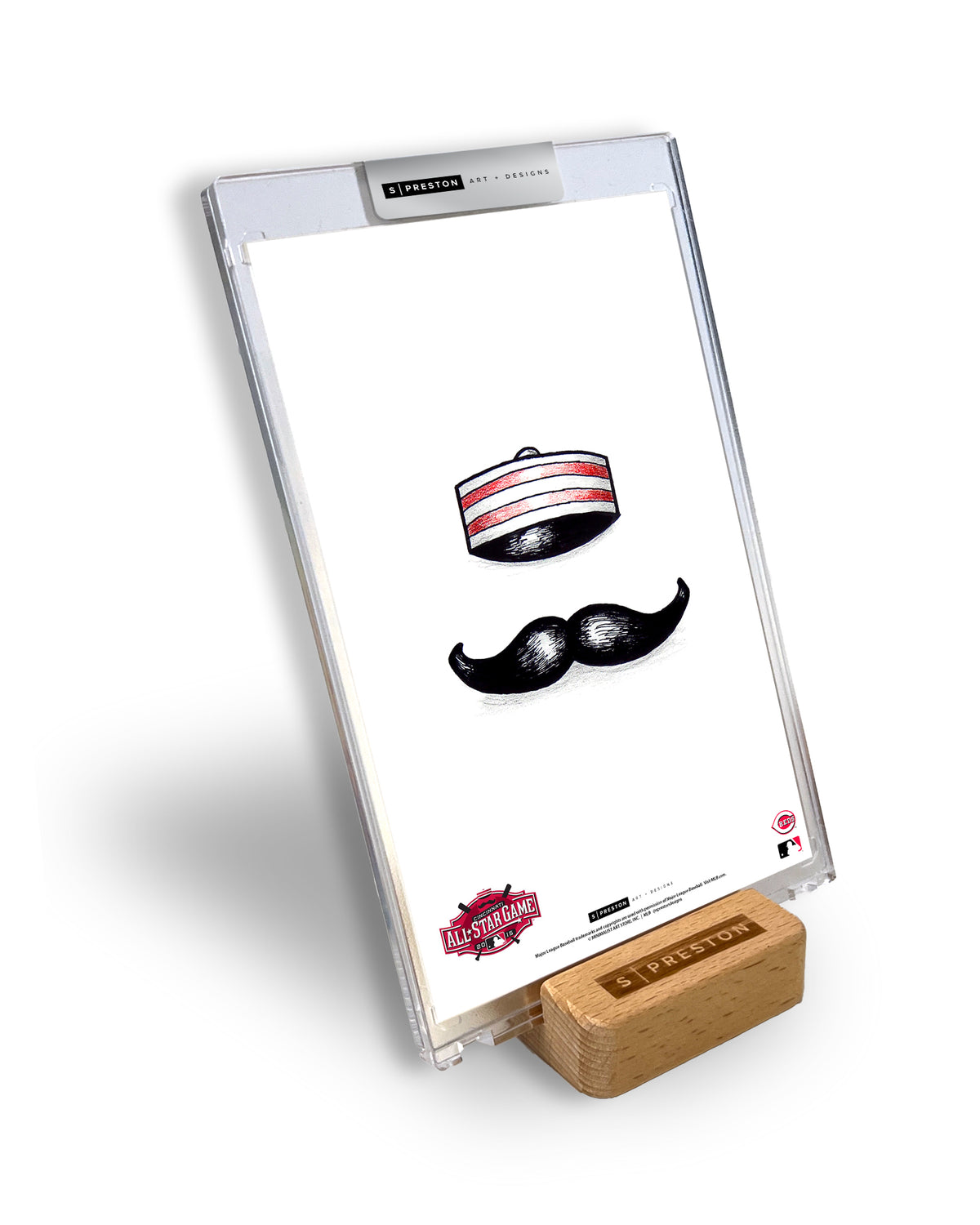 2015 MLB All-Star Game Sketch Art Card Slab