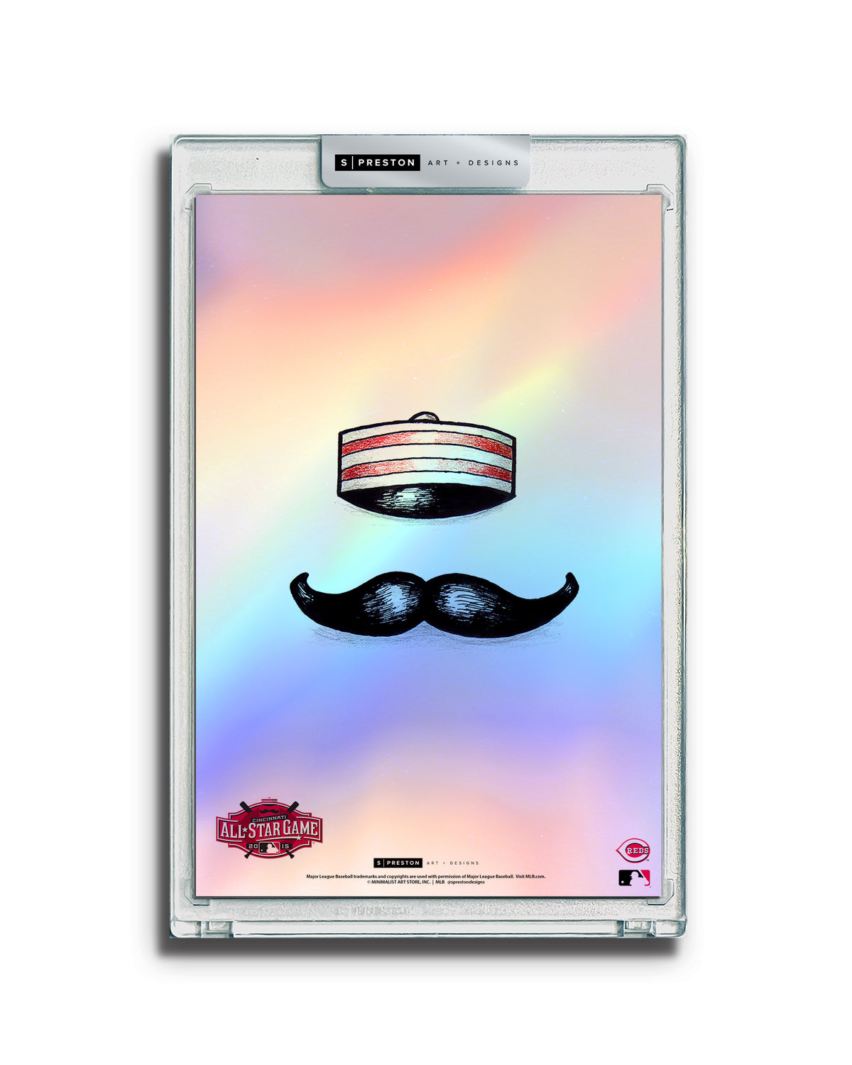 2015 MLB All-Star Game Sketch Art Card Slab
