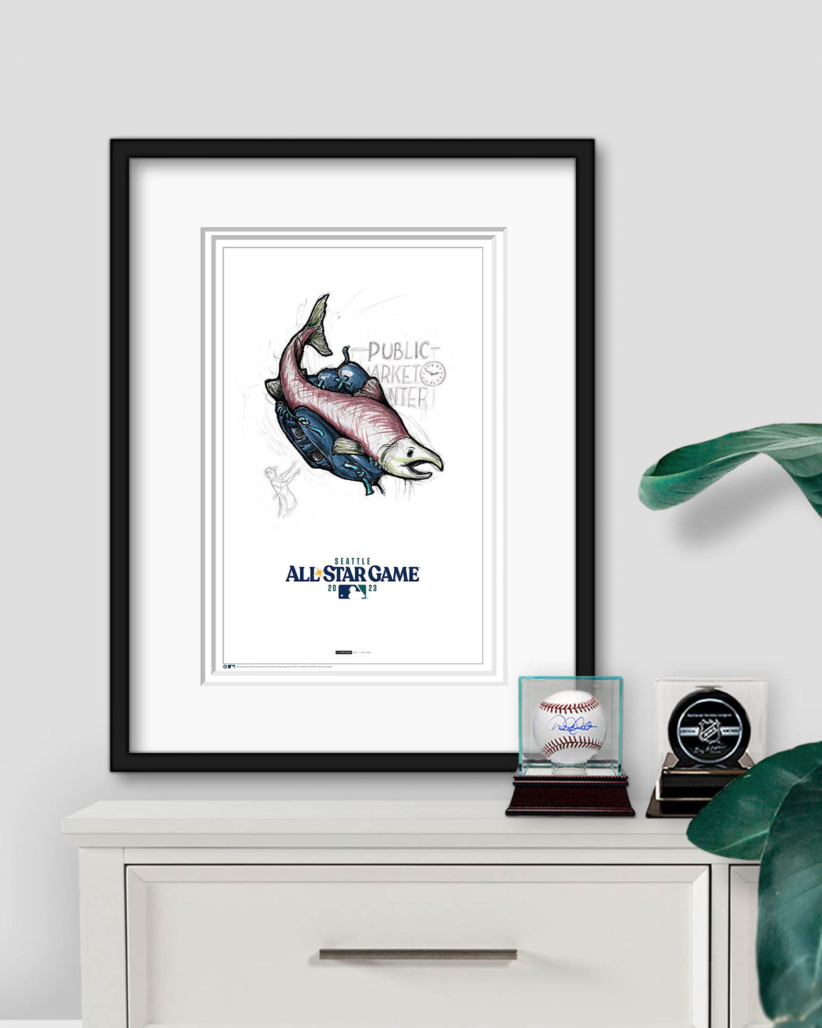 2023 MLB All-Star Game Sketch Limited Edition Print