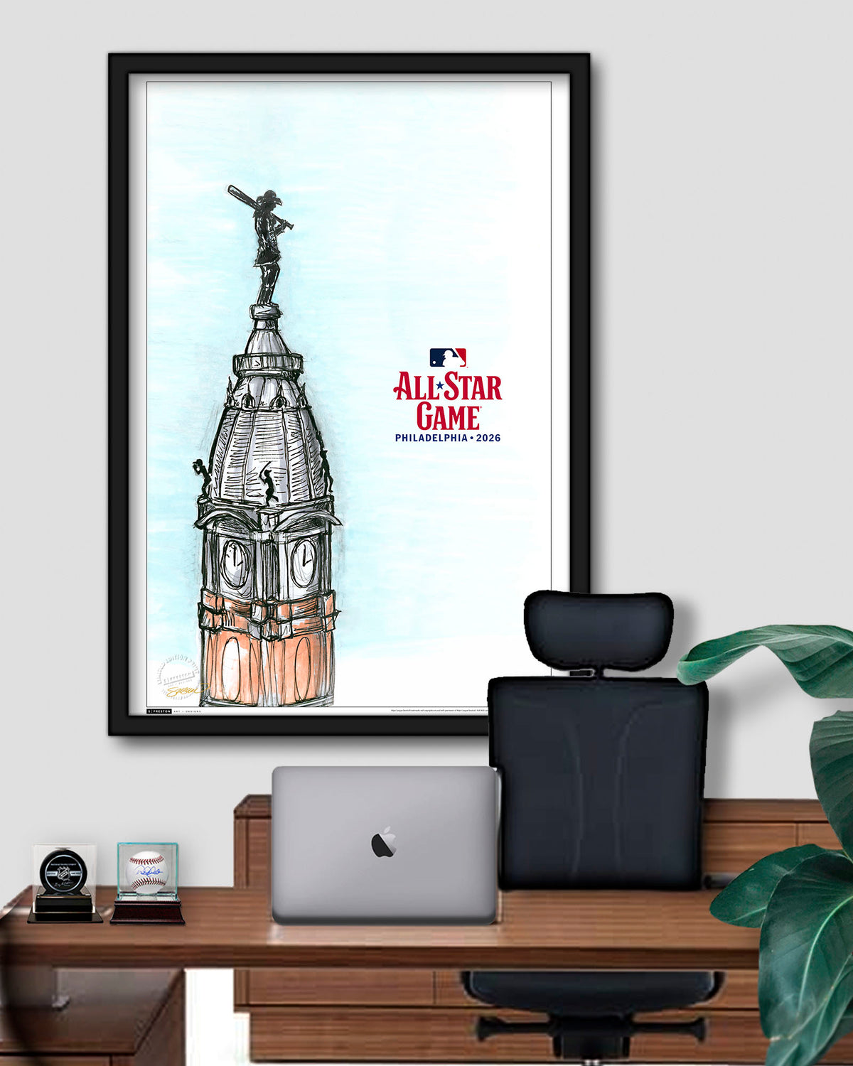 2026 MLB All-Star Game Sketch Limited Edition Print