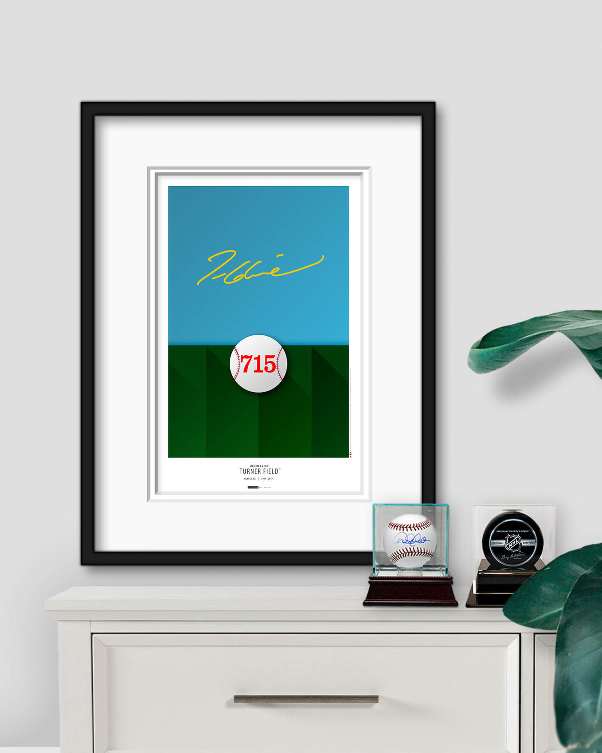 Tom Glavine Autographed Artwork Pre-sale - Authenticated