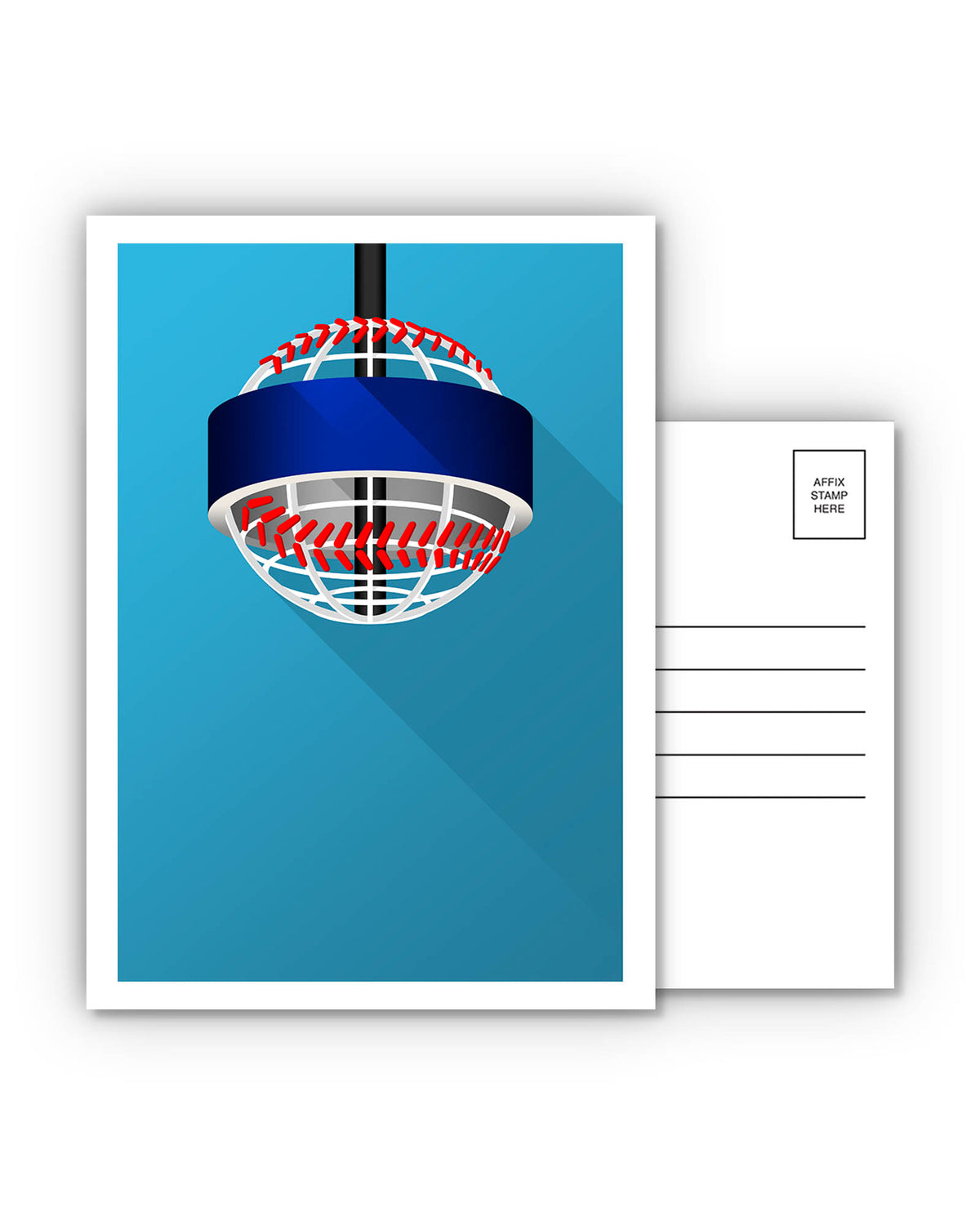 Minimalist Braves Postcards Set of 6
