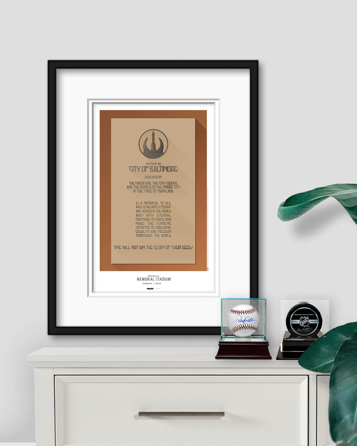 Minimalist Memorial Stadium
