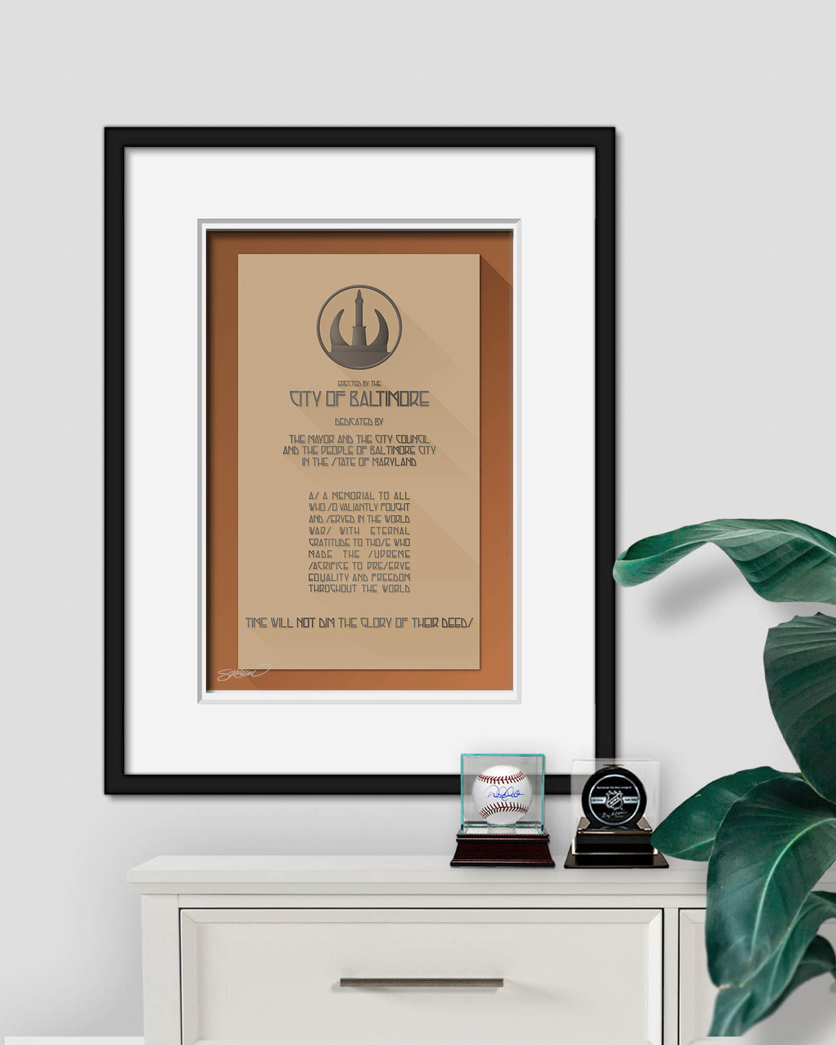 Minimalist Memorial Stadium
