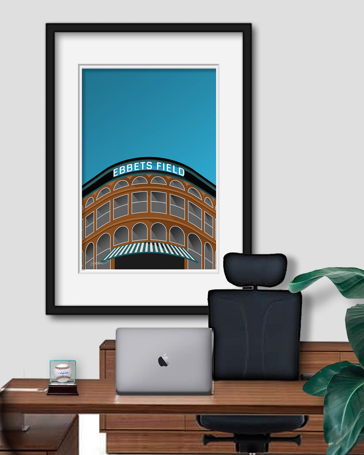 Minimalist Ebbets Field