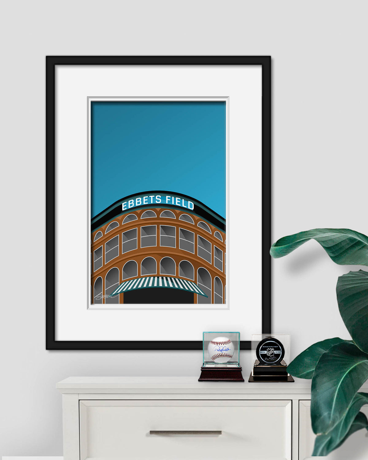 Minimalist Ebbets Field