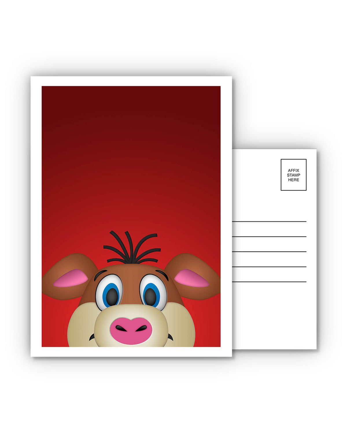 Postcards - Minimalist Mascots POS