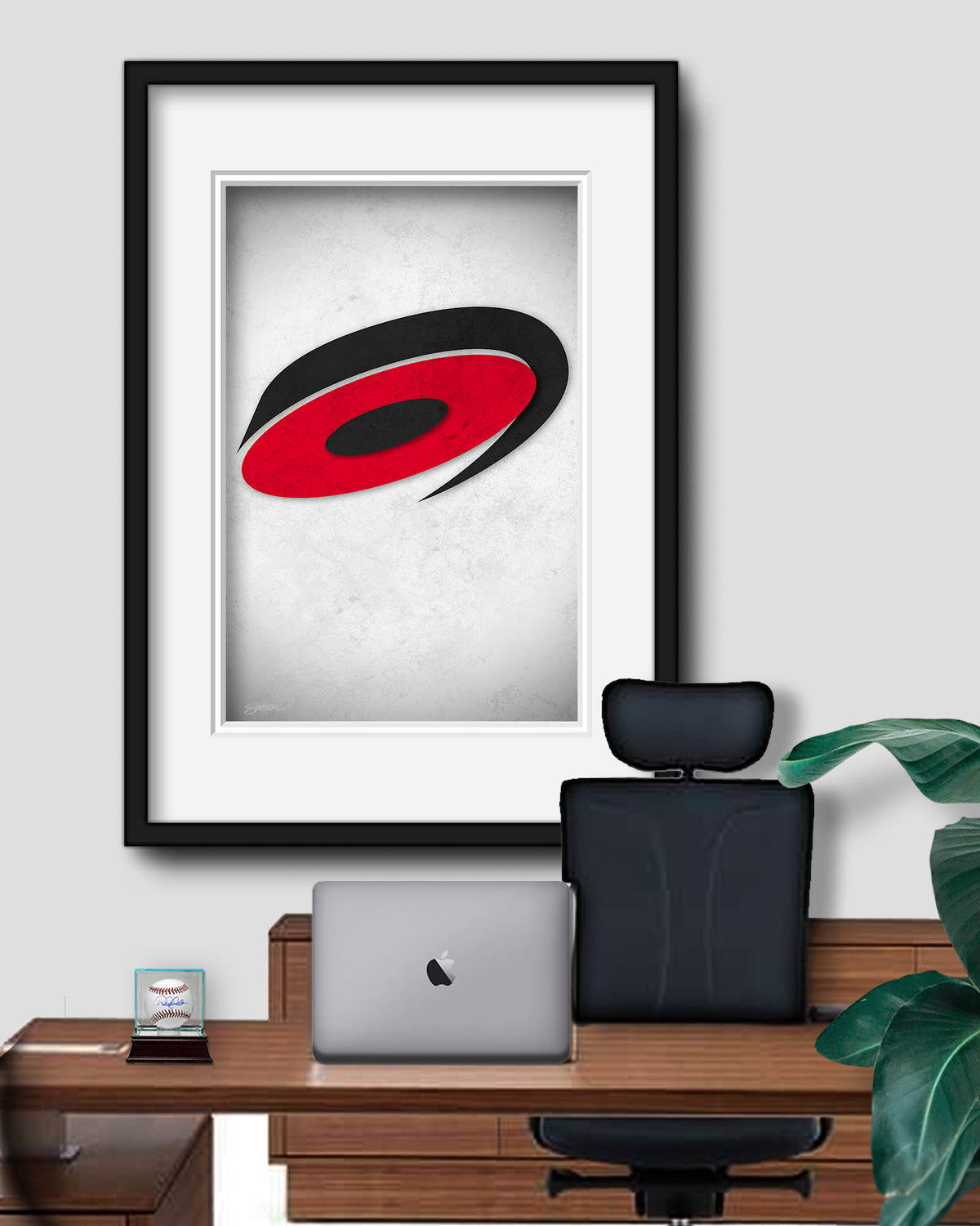 Minimalist Logo - Carolina Hurricanes